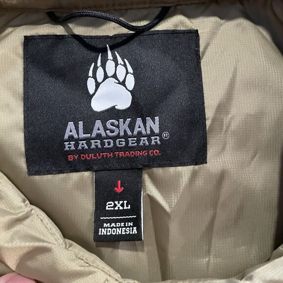 Duluth Alaskan‎ Hardgear Jacket Quilted Lightweight Snap Up Hand Pockets XXL - Picture 3 of 10